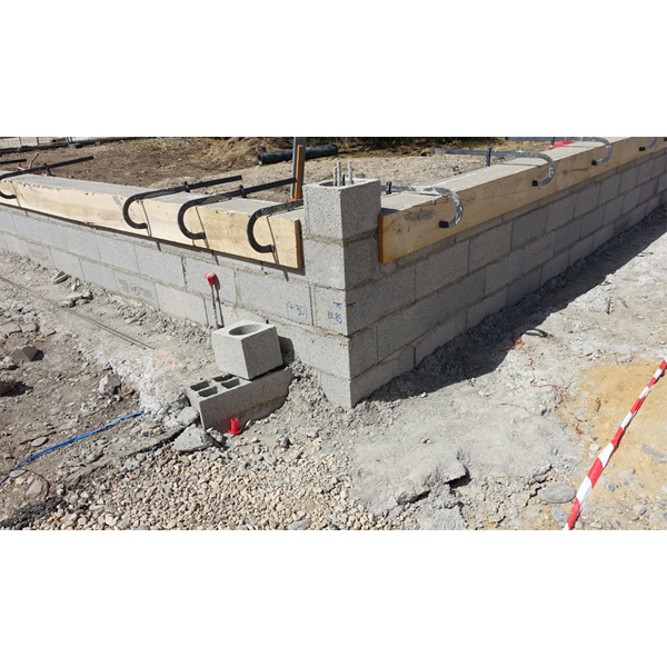 Serre-joint cimentier plat saillie 175mm serrage 600mm : Revex 065710
