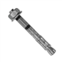 Goujon d'ancrage Edia fileté acier galvanisé diamètre 8mm longueur 75mm