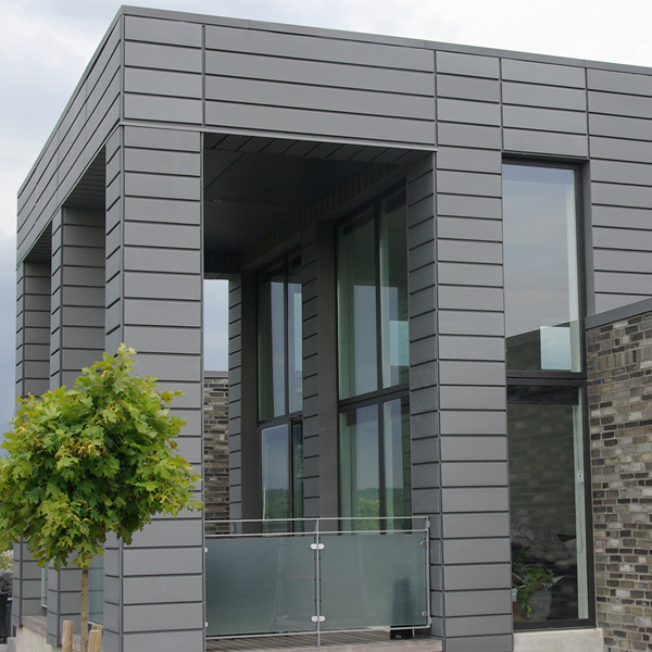 Feuille de zinc VMZINC - aspect Quartz-Zinc - 1,00x2,00 MM - épaisseur 0,65 MM