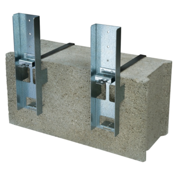 Entretoise 20 cm pliée pour serre joint de mur : EPS20C