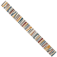 Listel mural HAPPY motif "Géométric" - 4,5 CMx50 CM