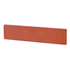 Plaquette parement mural terre cuite sablé Terreal 220x50x14mm Rouge