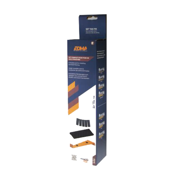 Ensemble accessoires parquets sols stratifiés clipsables emboîtables