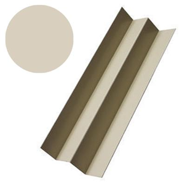 Profilé d'angle intérieur MetalTrim bardage Hardie Plank - Pierre des champs - 3 M
