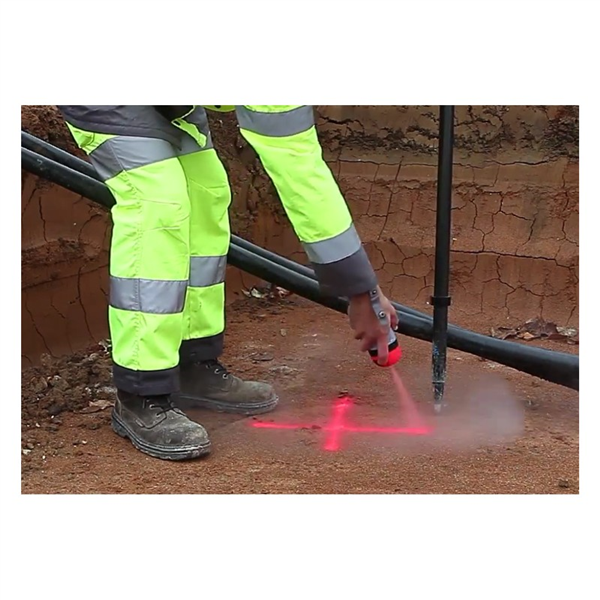 Traceur de chantier FLUO TP orange fluorescent Soppec 141516