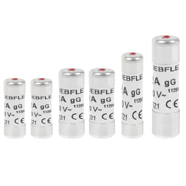 Fusibles céramique avec voyant NF - 8.3 à 10.3 mm - 23 à 38 mm - 6