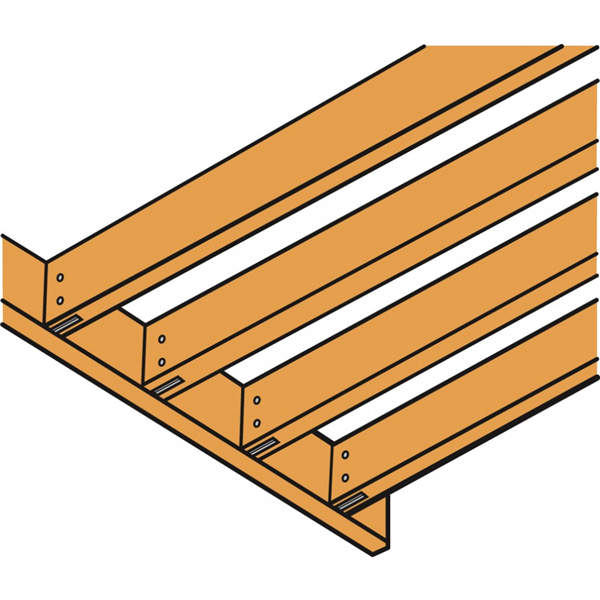 Etrier à âme intérieure ETNM - largeur 70 mm - hauteur 135 mm - profondeur 130 mm - épaisseur 2 mm