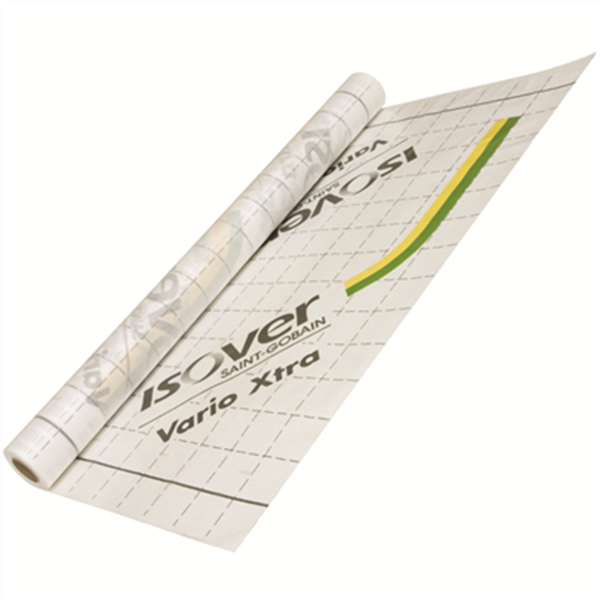 Membrane hygro-régulante VARIO XTRA Isover - Rouleau de 1,50 x 40 ml - 60m²