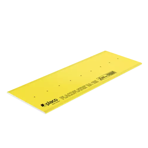 Plaque de plâtre mono-parement à haute dureté - Placoplatre BA 18S - 2,60 M x 0,90 M - ép. 18,0 MM