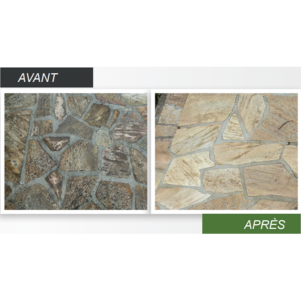 Nettoyant dégraissant pour dallage et terrasse - Algiclean - bidon de 5 litres