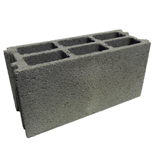 Bloc béton à emboîtement OBRA 500 x 200 x 250 mm - B60 - 3 parois 8 trous