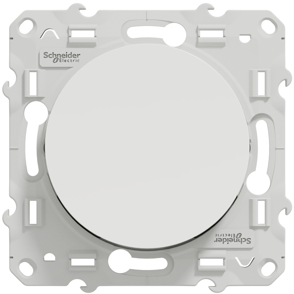 Interrupteur va-et-vient simple Schneider Odace - blanc - 10 A - 250 V
