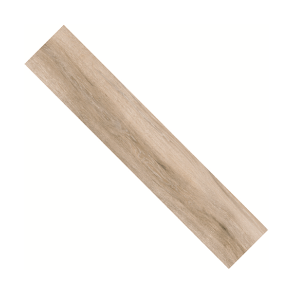 Carrelage sol extérieur effet bois PECAN GRIP - Beige - 120 CM x 23,3 CM - ép.8,7 MM