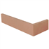 Plaquette d'angle de parement mural lisse Terreal Rose - 22 CM x 10,5 CM x 14 / 50 MM