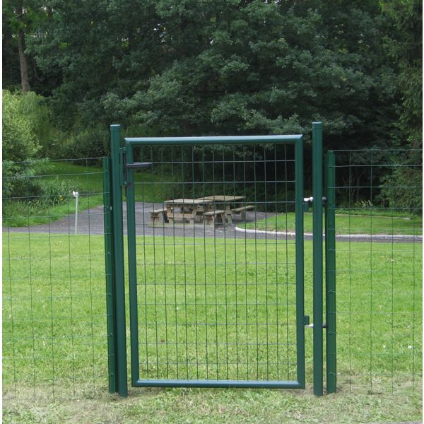 Portillon grillagé Eco Garden double sens Largeur 1m Hauteur 1,25m Vert