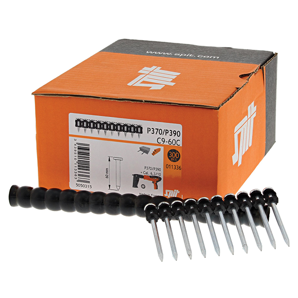 Clous tampon Spit C9-60 pour travaux béton boîte de 300