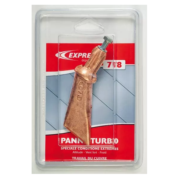 Panne Express 778 Turbo pour fer de couvreur - cuivre à 99,9 %