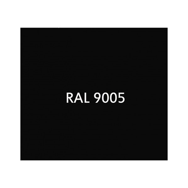 Vis bois Inox A2 pour tuile en faitage - Noir 9005 - 4,5 MMx120,0 MM