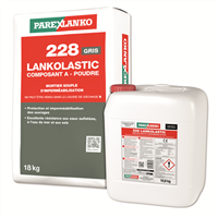 Mortier souple d'imperméabilisation - Lankolastic 228 - Kit de 28,8 KG