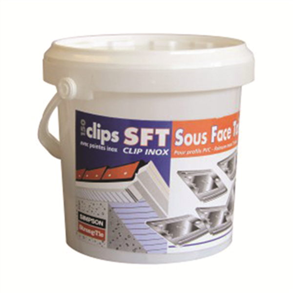 Clip SFT inox A4 pour lambris PVC 30 x 0.5 x 32 mm Simpson-Strong-Tie