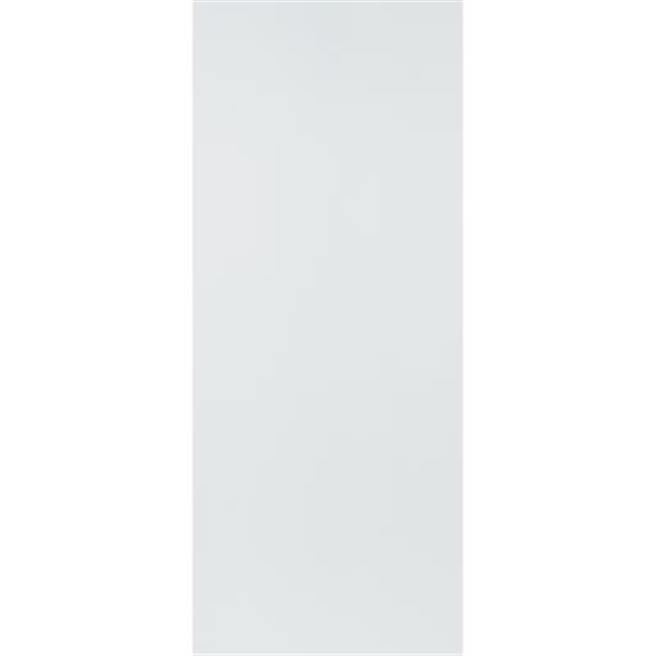 Porte prépeinte alvéolaire pour châssis à galandage PLANE GYPSO - 204 x 83 CM