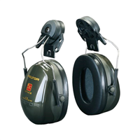 Coquille antibruit Optime II vertes avec attaches P3E 30dB 3M H520P3E-410-GQ