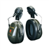 Coquille antibruit Optime II vertes avec attaches P3E 30dB 3M H520P3E-410-GQ