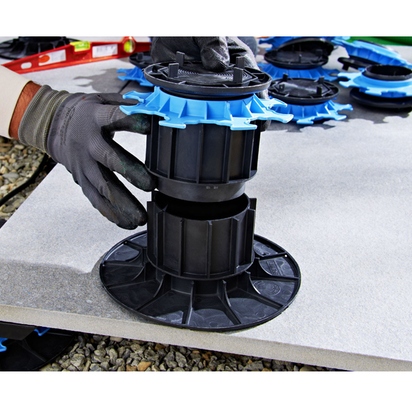 Rehausse fixe de dalle Jouplast pour plot Essentiel - hauteur 60 mm
