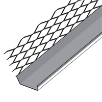 Profilé stop enduit déployé - Largeur 25 mm - Longueur 3 m