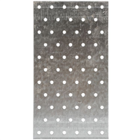 Plaque perforée en acier galvanisé NP  - 100 x 240 x 2 mm
