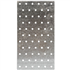 Plaque perforée en acier galvanisé NP  - 100 x 240 x 2 mm