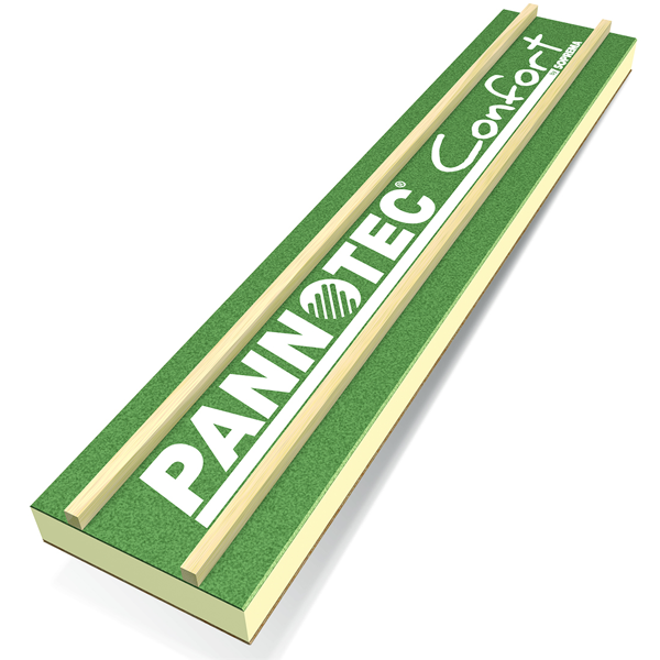 Panneau isolant toiture Pannotec Confort Plâtre RB - 4,80 M x 0,57 M x 130 MM