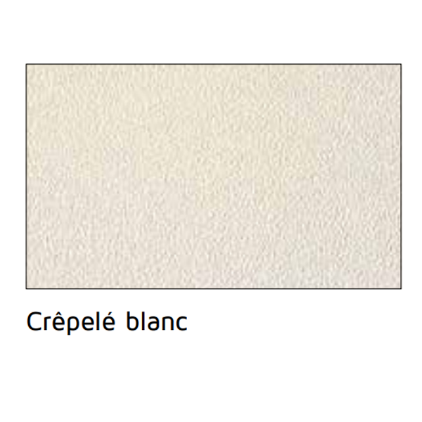 Panneau PVC blanc crêpelé - BD13 - 1,20 M x 3,00 M - ép.13,0 MM