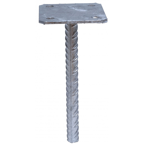 Pied de poteau simple platine à sceller Simpson Strong-Tie PPSP100