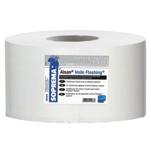 Bande de renfort pour résine d'étanchéité - Alsan Voile Flashing - 0,10 M x 10 M