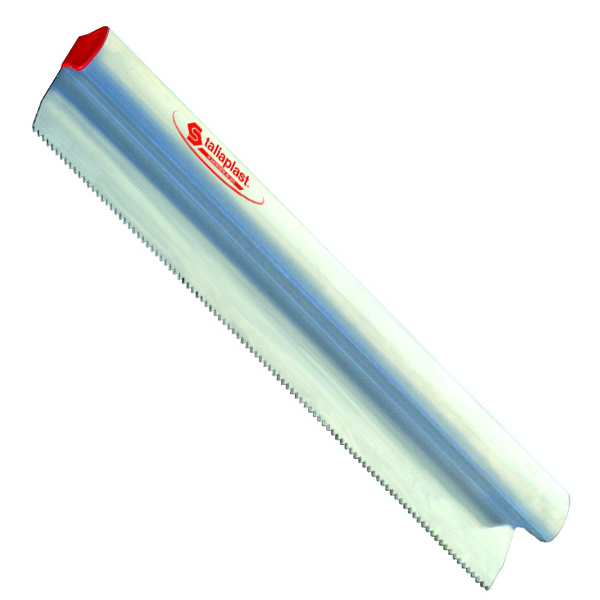 Règle crantée forme H Taliaplast enduits monocouches longueur 1,20 m