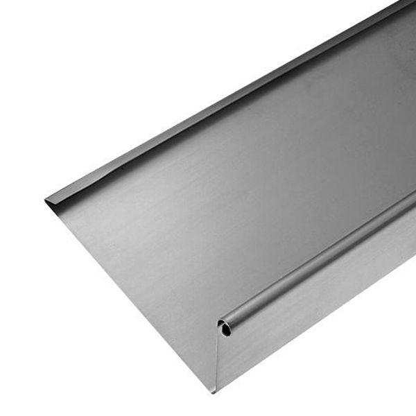 Gouttière Nantaise en zinc avec pince - développé 333 MM - 4 M
