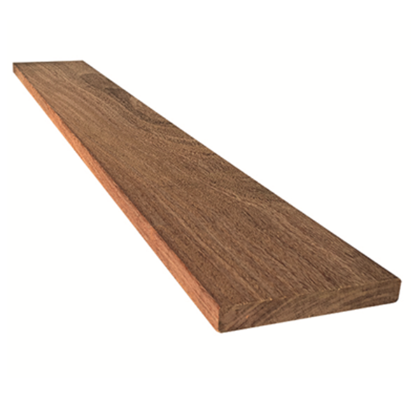 Lame terrasse bois exotique Cumaru lisse - 145x21 - 2,45 M