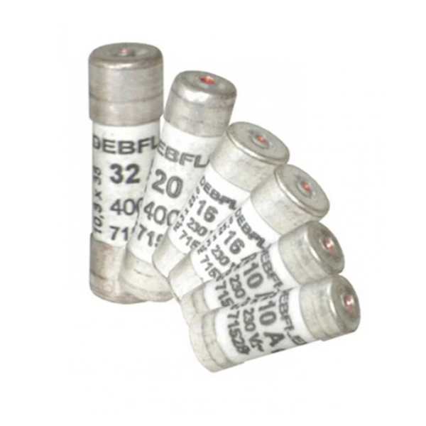 Fusibles céramique avec voyant NF - 8.3 à 10.3 mm - 23 à 38 mm - 6