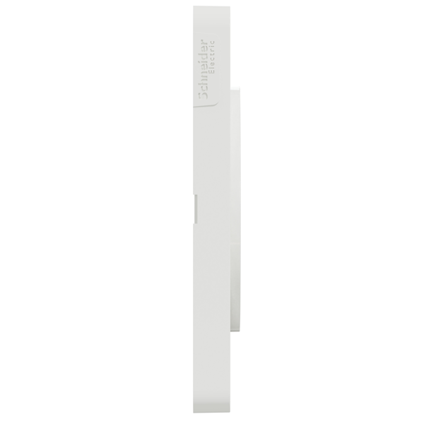 Plaque de finition double Schneider Odace Touch - translucide