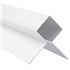 Profilé d'angle extérieur MetalTrim bardage Hardie Plank - Blanc arctique - 3 M