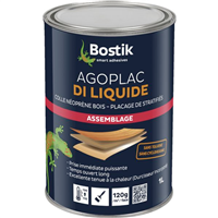 Colle contact AGOPLAC DI liquide Bidon 1 litre Bostik 30604787