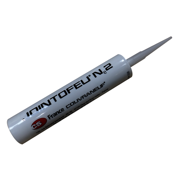 Mastic Jointofeu résistant aux hautes température - fermeture des joints de dilatation - cartouche de 310 ml