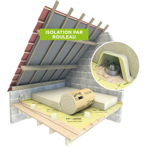 Protecteur de spot électrique Isover Isospot - boîte de 10