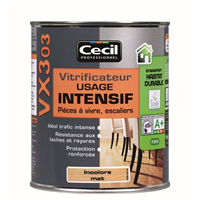 Vitrificateur parquet VX303 Cecil usage intensif Mat incolore 2,5L