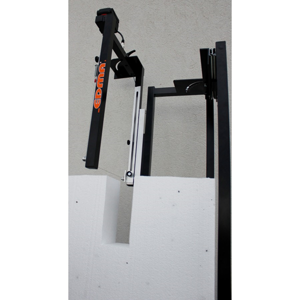 Accessoire coupe verticale table découpe fil chaud pour polystyrène Edma