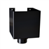 Boîte à eau MEP BXC810 pour tuyaux de 80 ou 100 mm - PVC Noir