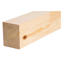 Bois massif abouté KVH en sapin-épicéa - classe 2 incolore - C24 - 100 x 80 mm - 9,00 M