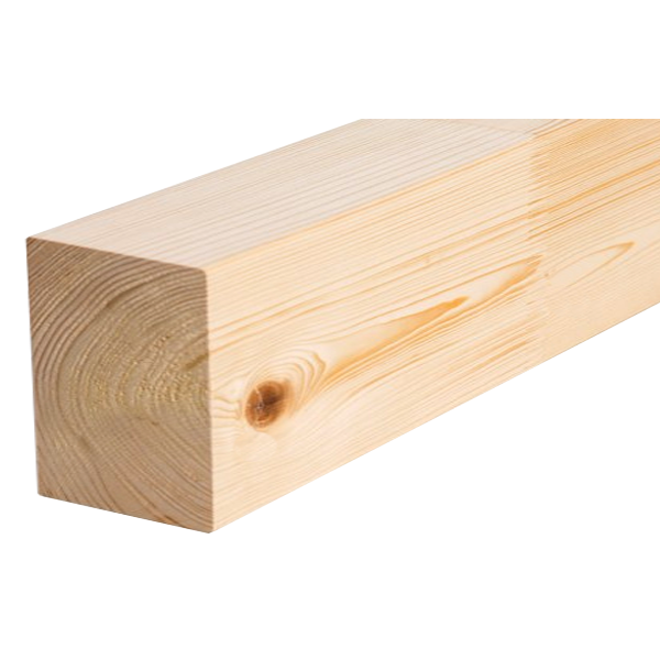 Bois massif abouté KVH en sapin-épicéa - classe 2 incolore - C24 - 100 x 80 mm - 9,00 M