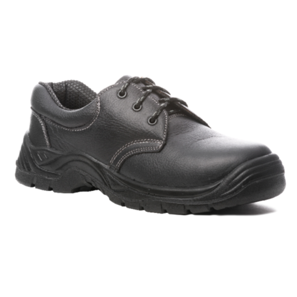 Chaussure de sécurité basse en cuir - Agate SRC - Noire - Taille 46